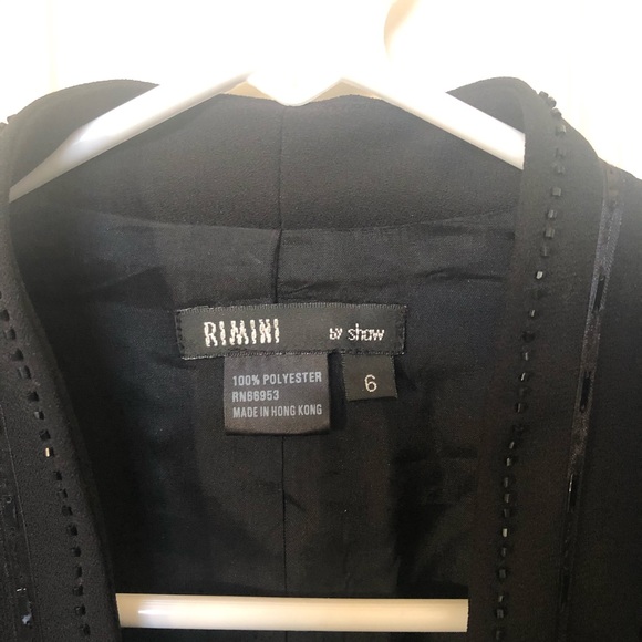 Rimini Ladies Blazer Front Beads Size 6 - Picture 2 of 9